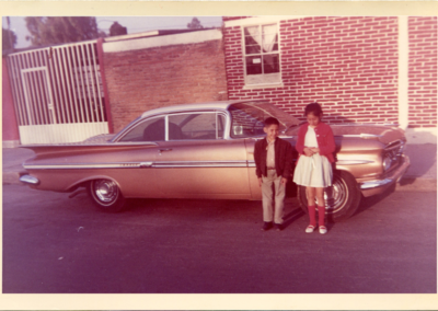 Mexico City departure 1968 - Juan and Leticia